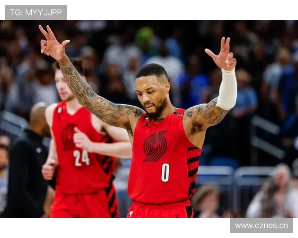 利拉德无球跑动效率提升，关键回合得分占比拉开与后卫群差距