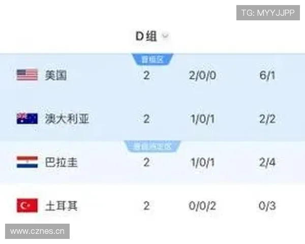 世界杯D组末轮双赛结果：土耳其取胜，澳大利亚守平